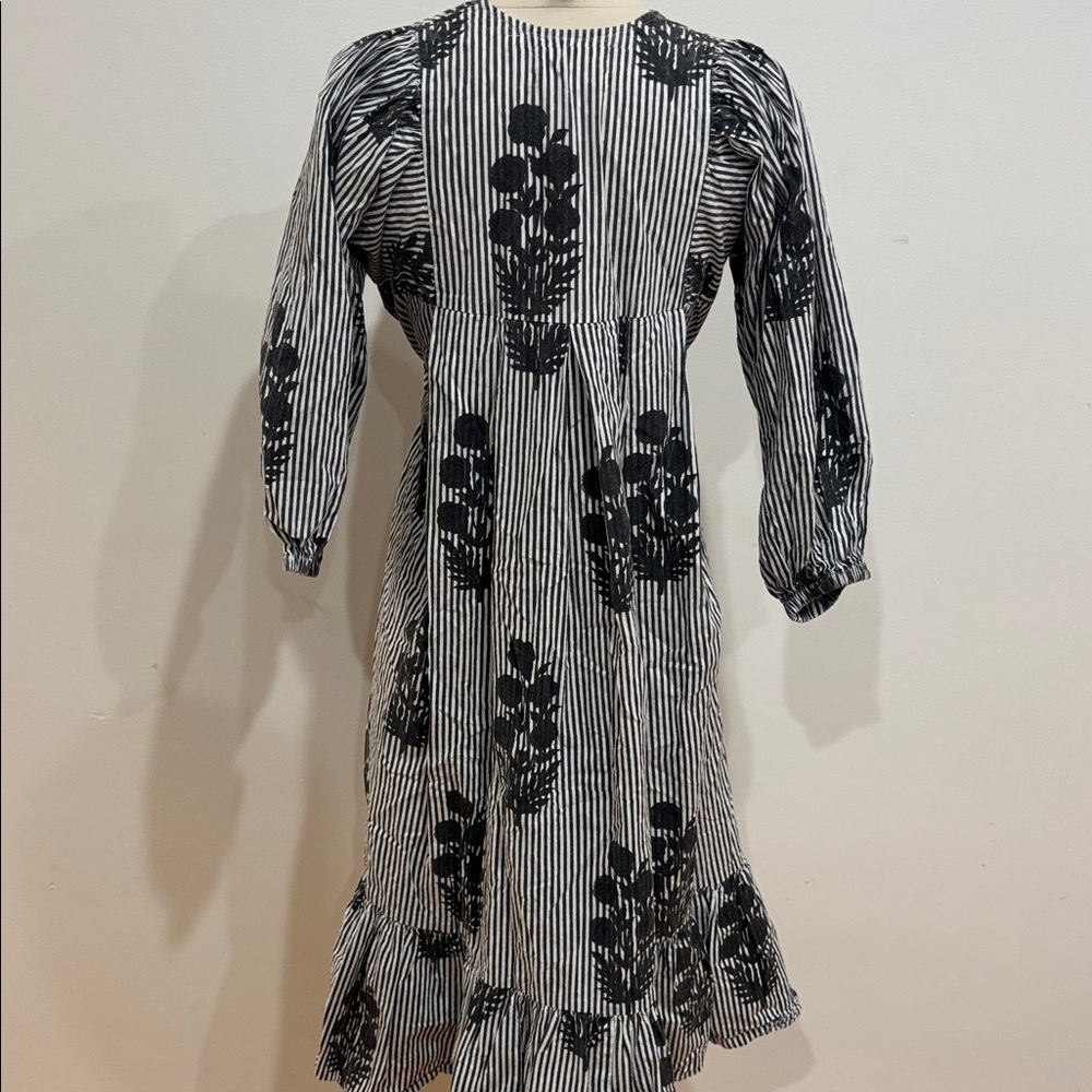 SZ Blockprints Aaron Navy Dress, Size: XS - Picture 8 of 10